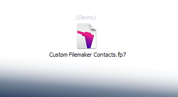 Custom Filemaker Invoice Demo Template