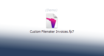 Custom Filemaker Contact Demo Template